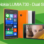 Nokia (Microsoft) launches  built in Selfies and Skype in LUMIA 730 Dual SIM