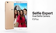 Oppo F3 Plus Hit the Strores With Dual Selfie Camera