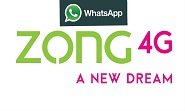 Zong is promoting its WhatsApp Data bundle via TVC.