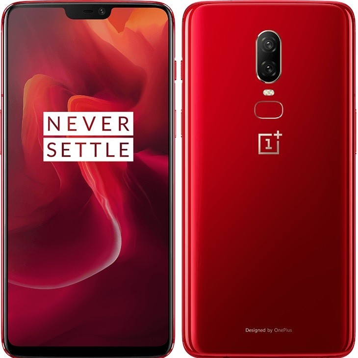 oneplus 6 amber red
